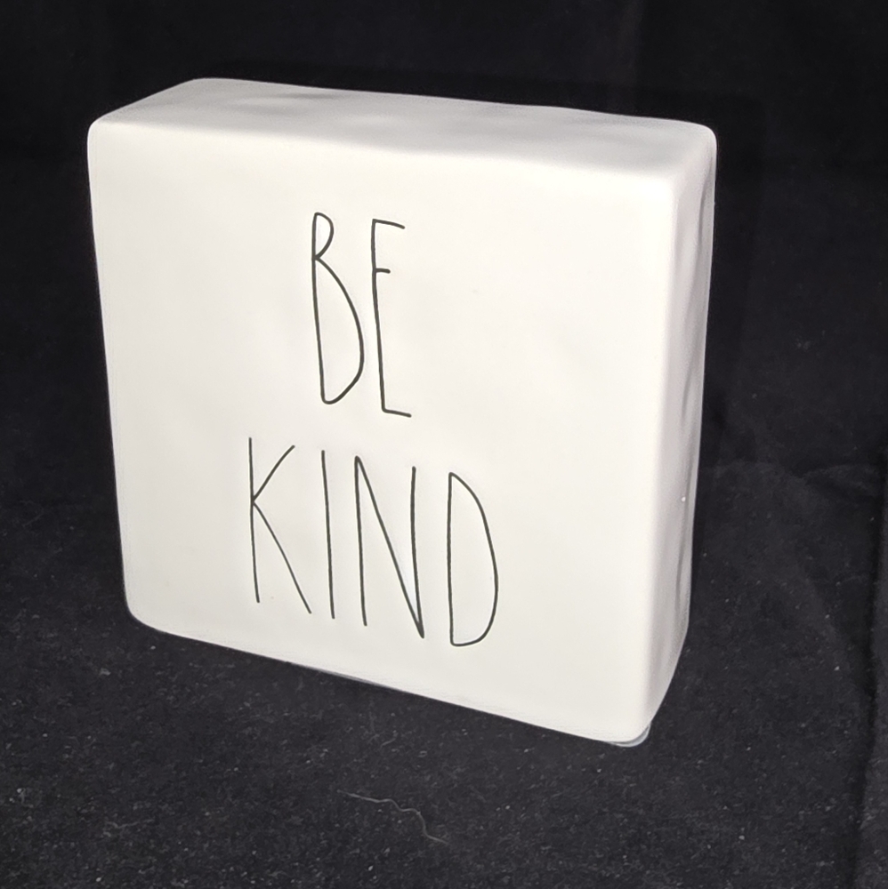 Rae Dunn Double Message Block